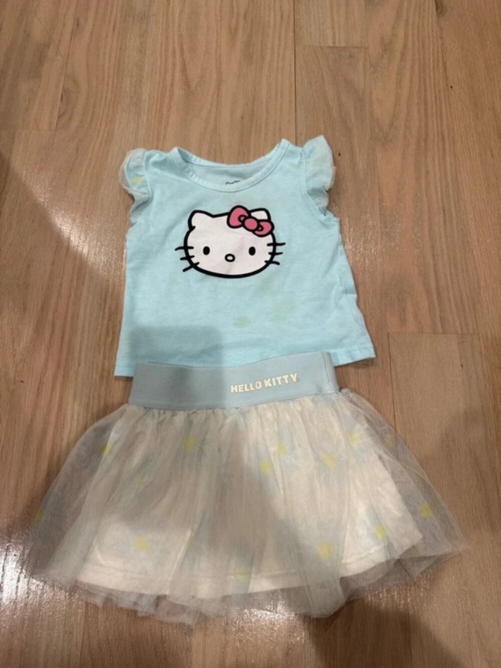 Hello Kitty Baby Girls Clothing Set 2T Turquoise